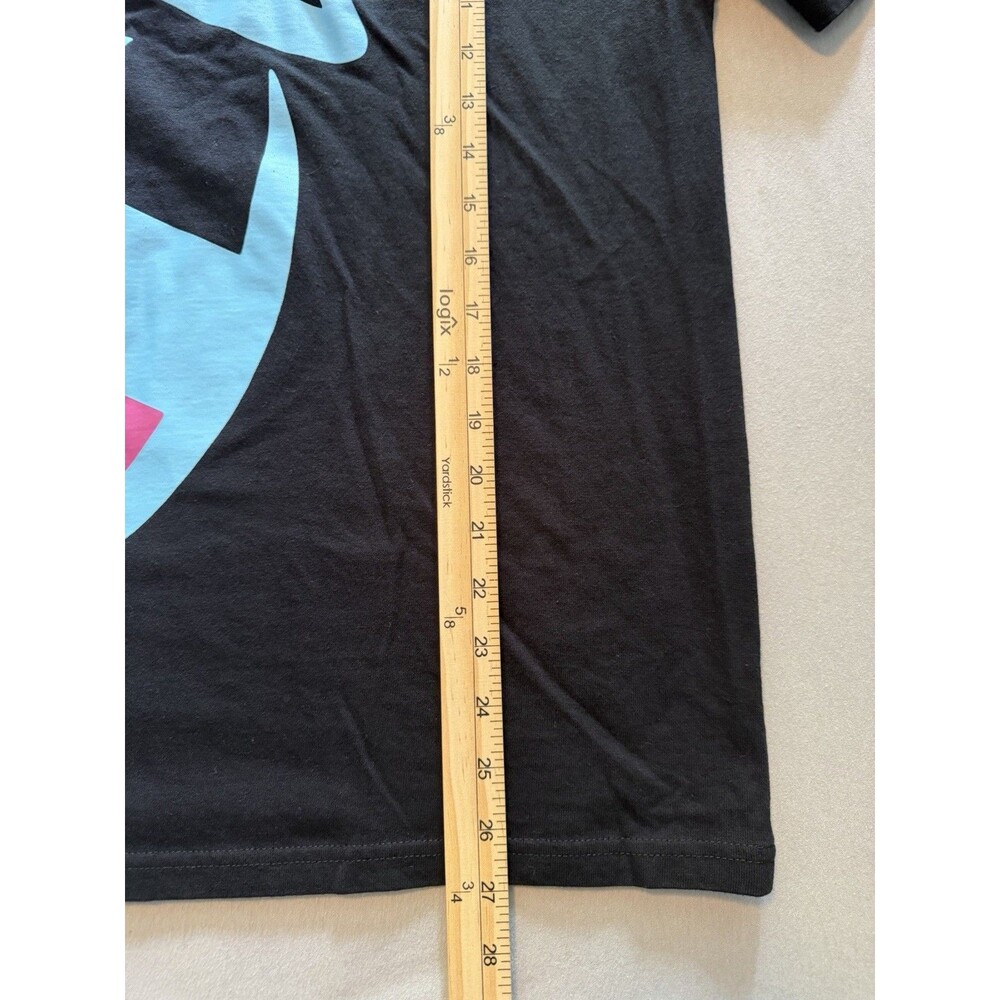 Champion Mens Small Black Short Sleeve Spellout T-Shirt - Picture 3 of 5